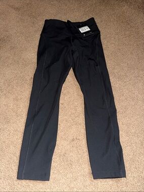 Nike Black Cropped Epic Fast Tight Fit Leggings with Reflective Swoosh